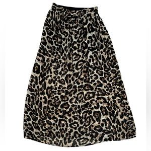 Maxi Skirt leopard print